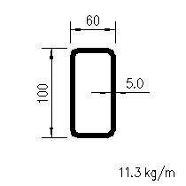 CFRHS 100x60x5,0