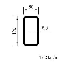 CFRHS 120x80x6,0
