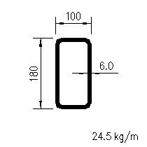CFRHS 180x100x6,0