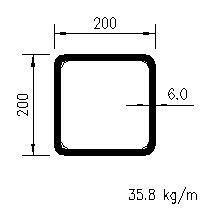 CFSHS 200x200x6,0