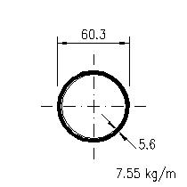HFCHS 60,3x5,6